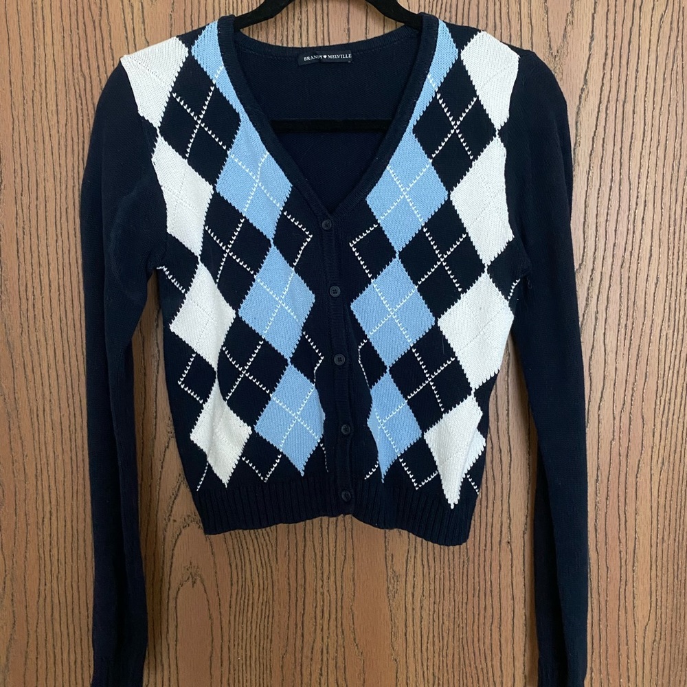 argyle sweater